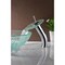 Anzzi Paeva Vessel Sink in Crystal Clear Chipasi with Matching Chrome Faucet LS-AZ8112 - alternate 7